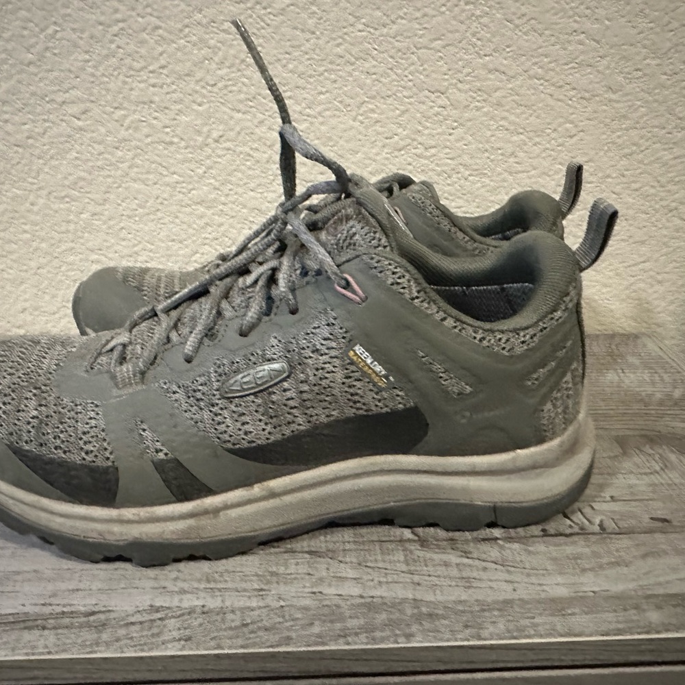 Keen hiking shoes.